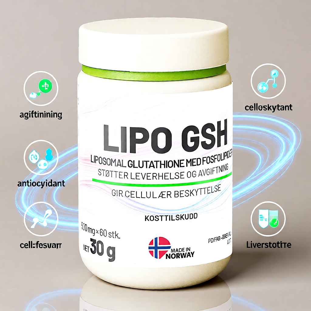 Liposomal Gluthation Liposomal Glutathione – Antioksidant og cellestøtte - Bilde 1