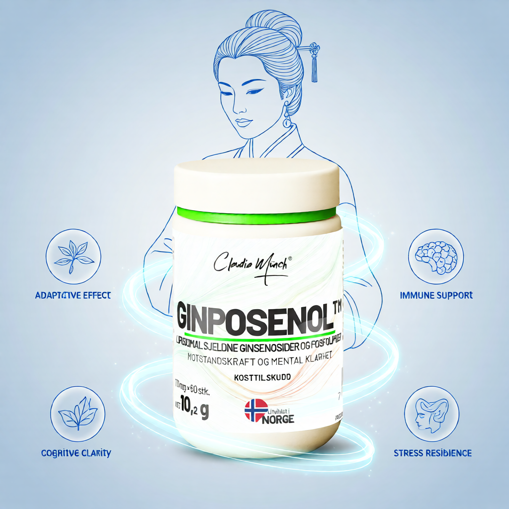 ginposenol r3 Liposomal Ginposenol - Sjeldne Ginsenosider – For vitalitet og immunstøtte - Bilde 1